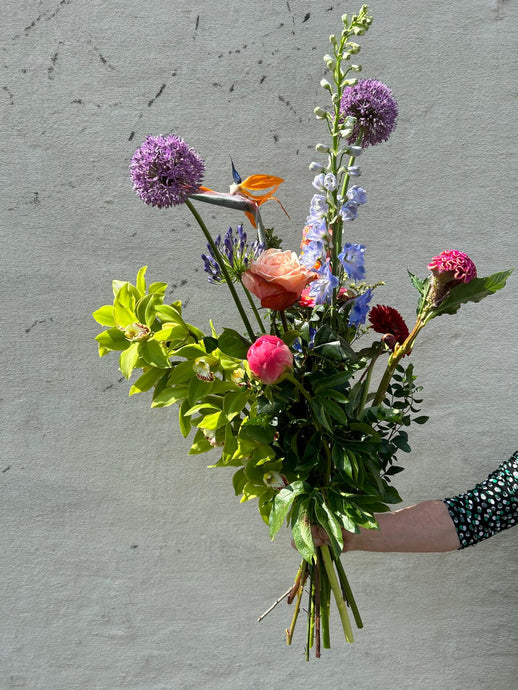 Plukboeket orchidee - Bloemenatelier Han Fokkink